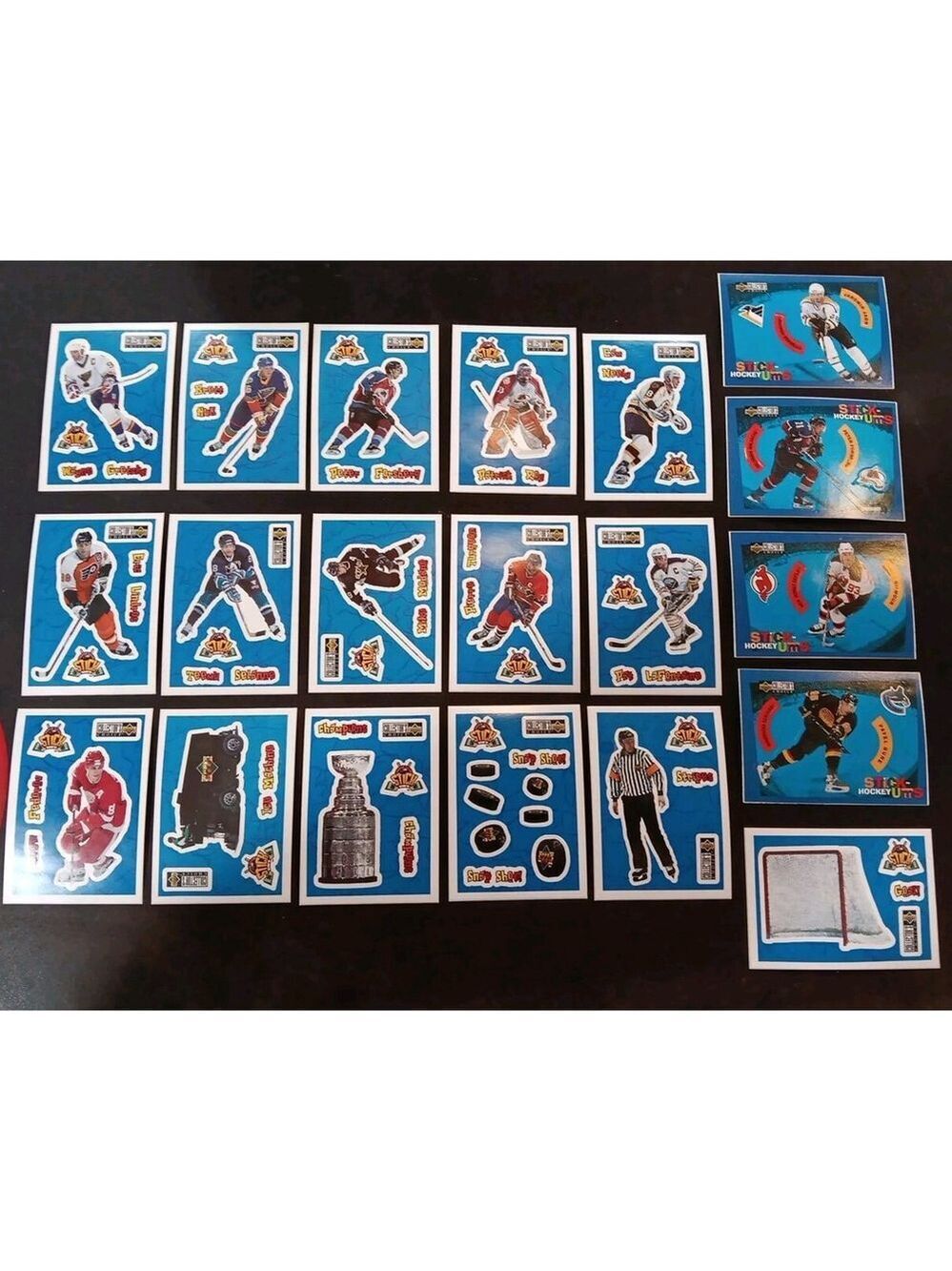 20 X Upper Deck Stick Um's Collection Lot - Includes Wayne Gretzky